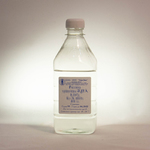 Saline solution (0.9% NaCl), sterile.